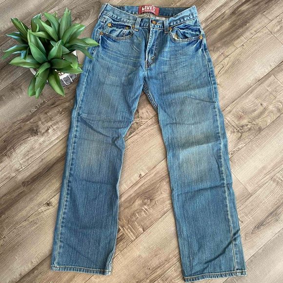 Levi’s 514 Slim Straight Size 14 Regular 27 x 27 Denim Jeans - Picture 2 of 7